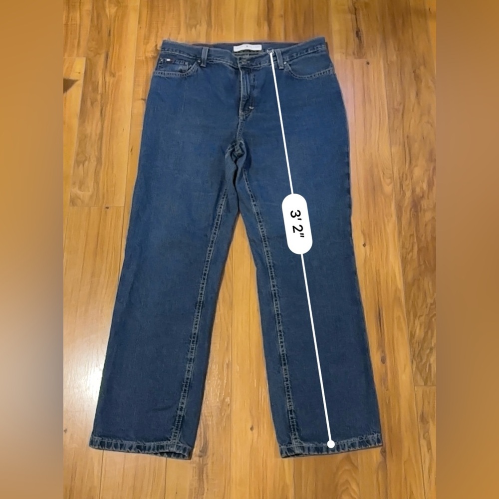 Tommy Hilfiger Women's Blue Jeans Size 10 - Picture 3 of 9